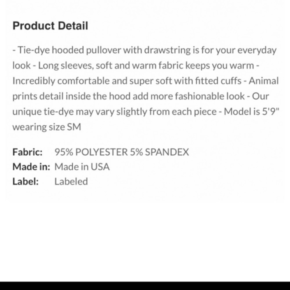 1 Left =Small🧡New boutique cozy hooded pullover - Picture 3 of 12